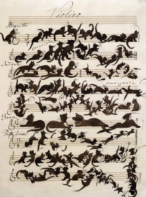 storyhearts-journey: The Cat Symphony by Moritz von Schwind,1868.