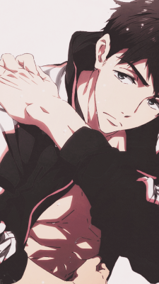 hyoudov: sousuke/makoto wallpapers requested by   axel-grinatthegrimmestoftimes 