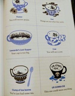 littlejarspiritbar:More tea leaf divination knowledge. Take notes.