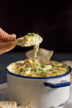 chefthisup:  Hot Cheesy Corn Dip. Get the recipe here >>