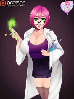  Finished subdraw #29 Alysa (Fallout 4 OC) as a science teacher