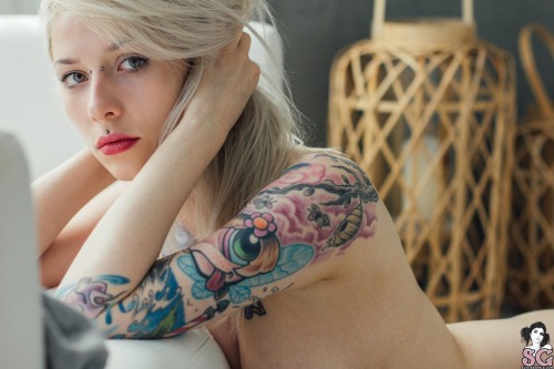 This Beauty made me so proud to be French ! ^^ <3SuicideGirls.com : Marlene (France) - La Transparence des Choses .If you are a Suicide Girls members you can see the entire 50 wonderful Â photos of Marleneâ€™s set on this link: https://suicidegirls.com