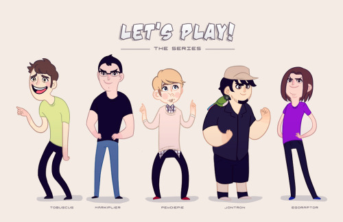 leafette:  Coming to a youtube channel near you!  The universe’s biggest gameplay commentators are coming together for an all new cartoon series!  Five guys battle it out in this mockumentary-style game show to find the best game ever played.  They’ll