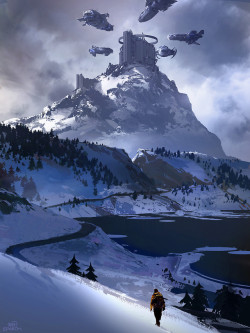 therealvagabird: The gathering - by Sparth “Paths converge,