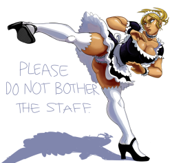 bastard-hive:  Don’t Mess with the Maid. Had to do more maid