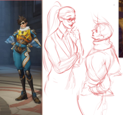 officialamelielacroix:  Drawing some pre-Talon Widow and Slipstream