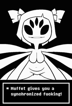 bogglerule34:  * Muffet covers her mouth and giggles at you.