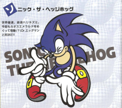 vgjunk:  Sonic 3D: Flickies’ Island instruction manual, Sega