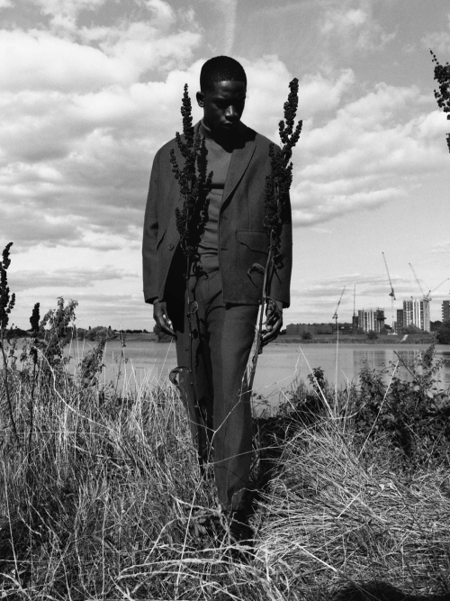 fashionfavdotcom:Damson Idris by Laurence Ellis for Document