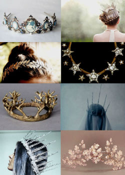  ⚜ inspiration for crowns & tiaras ⚜  “queens crowned