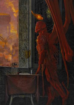 tenebrum:  son—of-dawn:  Wayne Barlowe - Eligor God’s Demon