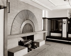 prairieschoolarchitecture:  Frank Lloyd Wright, The Geneva Inn,