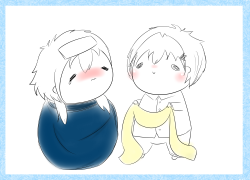 child-of-melancholy:  Clear’s remedy for fevers: fluffy scarves