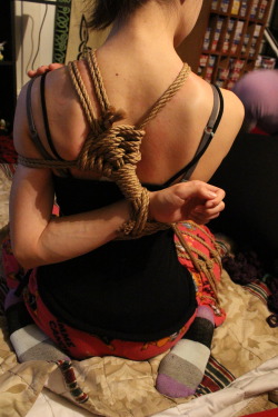 a-painful-desire:  More experimentation with asymmetrical ties!