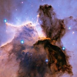 the-future-now:  Stellar Spire in the Eagle Nebula: Appearing