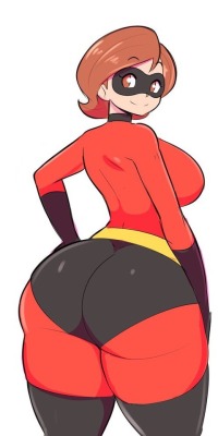 hentaifantasthicc:  Elastigirl is realy a sexy milf ! Can’t