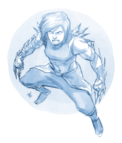 denimcatfish: Avatar/Korra-related sketch commissions. Berzerk