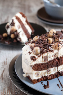 foody-goody:  Cookie Dough Ice Cream Chocolate Cake (The Foodie