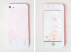 aiseu-tea: Iphone melty case from Brave-store- Use the discount