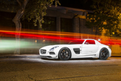 automotivated:   	RENNtech Mercedes SLS Black Series by Axion23