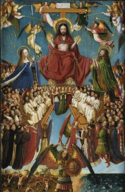 magictransistor:Jan van Eyck, Last Judgement (Right panel of