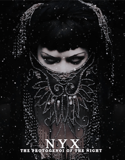 ilithiyas:Mythology Posters .: Nyx, is the  personification