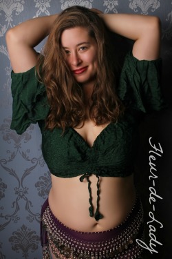 Four pics from my “belly dancing” gallery. The edited one