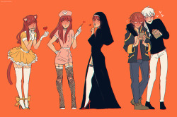 trichosirius:  seven would /definitely/ have these costumes