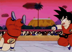 0lightsource:  knottybynvture:  back when Krillin had a chance