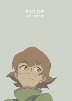 astronyma:   voltron character posters 2/7 → pidge
