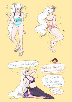 swimsuit weiss 