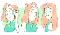 jeelibeeli:some quick pearls with varied hair lengths/styles 