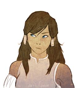 articianne:  more practice, with korra this time because she’s,