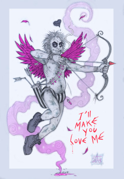 gothiccharmschool:  A terrifying, yet adorable Beetlejuice Valentine’s