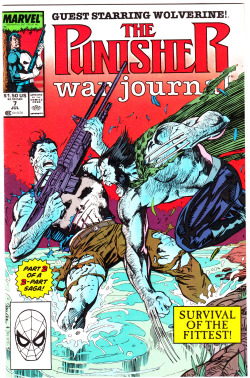 jthenr-comics-vault:  PUNISHER WAR JOURNAL #7 (July 1989)Cover