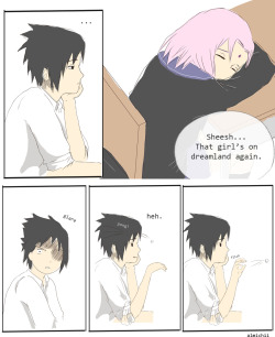 almichii:  Flashback.I love team 7 high school au! 