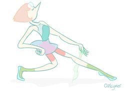 ozkymer:  Daily Doodle 5. Pearl in a really unconfortable and