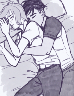 bigkroha: sleeping cuties 