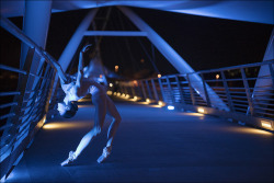 ballerinaproject:Juliet - Tempe Town Pedestrian Bridge, PhoenixBodysuit