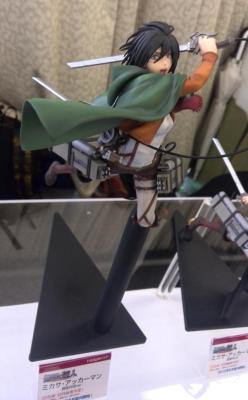 New close-up shot of Union Creative’s upcoming Mikasa figure