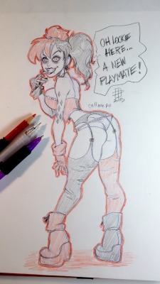 callmepo: Last one for the night. Harley Quinn from Justice League