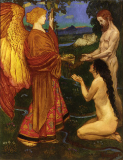 fleurdulys:   The Angel Offering The Fruits Of The Garden Of