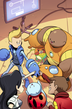 tysonhesse:  KaBoom revealed the latest Bravest Warriors cover,