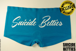 Limited Edition Blue Boyshorts by Suicide Betties (6 Medium Only)Buy