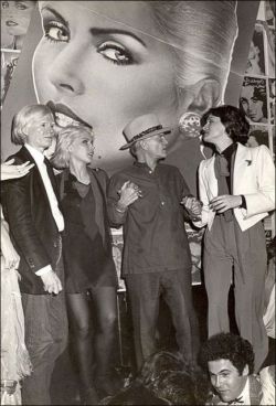 gentlemansessentials:  Warhol, Blondie, Truman Capote, Paloma