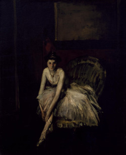 laclefdescoeurs:  Ballet Dancer, 1901, Robert Henri 