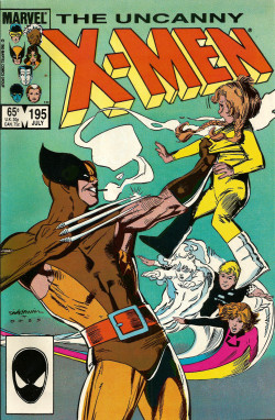 The Uncanny X-Men, No. 195 (Marvel Comics, 1985). Cover art by