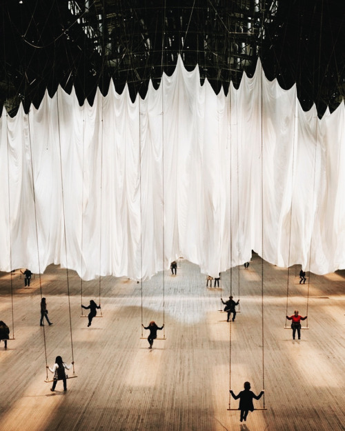 design-art-architecture:  Ann Hamilton@parkavearmory @thearmoryshow