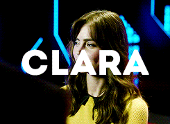 vickys:  “Not your second rate sidekick, Clara Oswald is