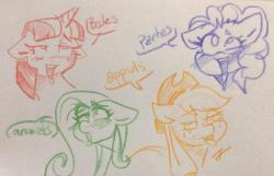 30minchallenge:Boy, these ponies just get so excited thinking